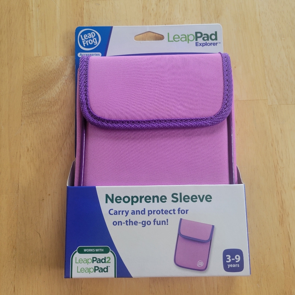 NEW Leap Frog Leap Pad Explorer Neoprene Sleeve Case